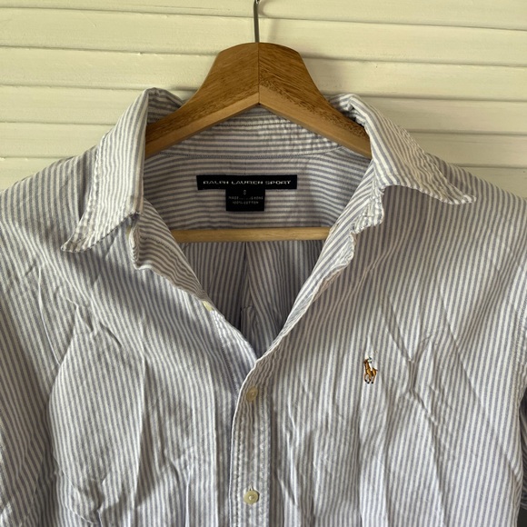 Ralph Lauren Sport Striped button up - Picture 5 of 6